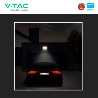 VT-118S Faro LED 10W SMD Chip Samsung con Sensore IP65 V-Tac