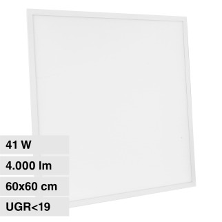 Pannello LED 60x60 41W SMD UGR≤19 Life con Driver Philips