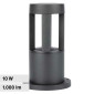 V-Tac VT-830 Lampada LED da Giardino 10W COB CREE Lampione Bollard da Terra IP65 Colore Nero - SKU 128322 / 128323 / 128324