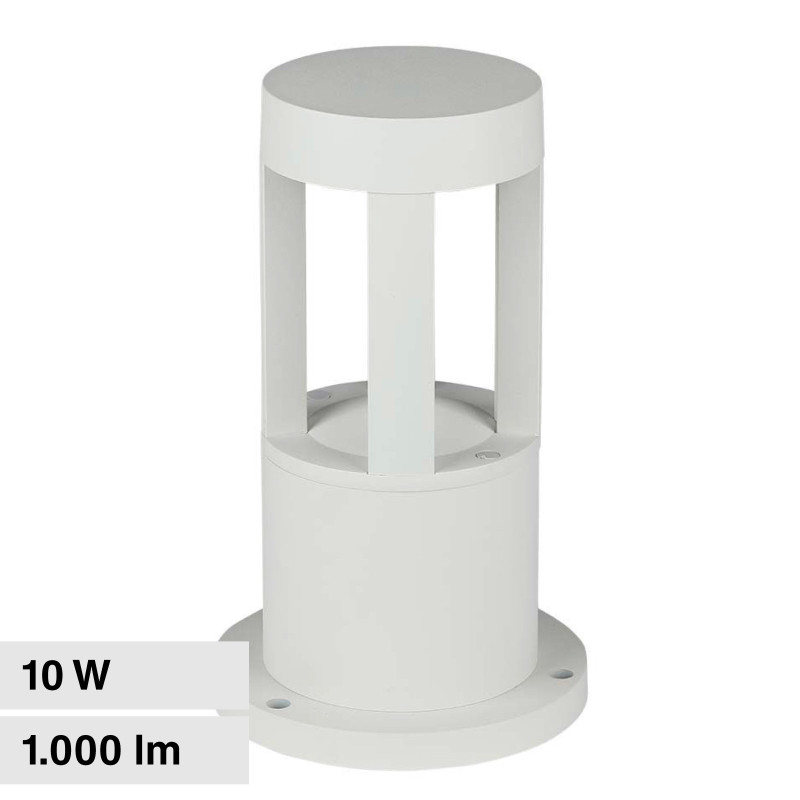 VT-830 Lampada LED Giardino 10W COB CREE Bianca IP65 V-Tac