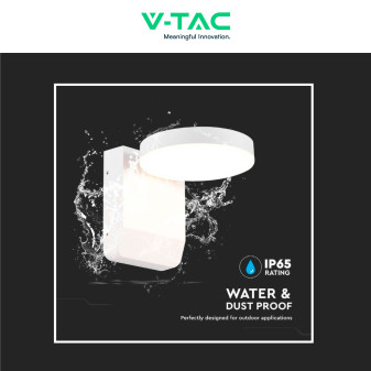 VT-11020 Lampada LED da Muro 17W SMD IP65 Bianca V-Tac