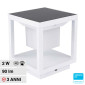 V-Tac Pro VT-11022 Lampada LED Giardino 2W SMD Samsung Pannello Solare Sensore Crepuscolare e Movimento IP65 Bianca - SKU 6806
