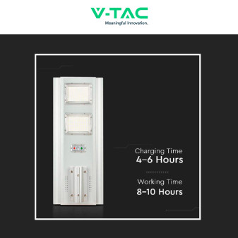 VT-20201ST Lampada Stradale 33W Pannello Solare IP65 V-Tac