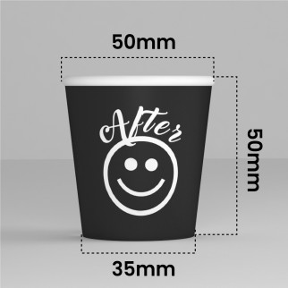 200 Bicchierini da Caffè in Carta Riciclabile DownUpCup Mix da 65ml