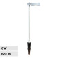 V-Tac VT-11107 Lampada LED da Giardino 6W SMD da Interramento o da Terra CRI≥90 IP65 Colore Bianco - SKU 6836 / 6837