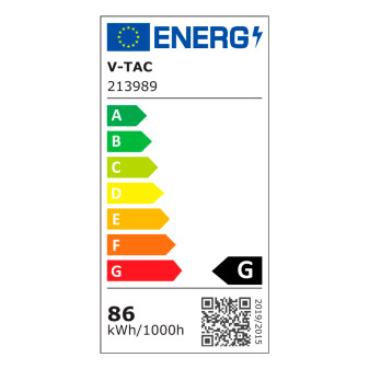 VT-82-3D Lampadario LED a Sospensione 86W SMD Bianco V-Tac