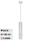 V-Tac VT-976 Lampadario a Sospensione con Portalampada Per Lampadine GU10 in Alluminio Colore Bianco - SKU 6779