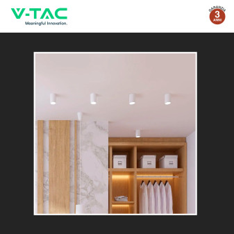 VT-978 Portafaretto in Alluminio per Lampadine GU10 V-Tac