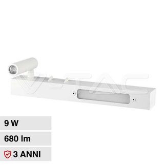 VT-2953 Lampada LED da Parete Doppia Sorgente 3W+6W LED V-Tac