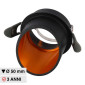 V-Tac VT-974 Portafaretto Rotondo da Incasso per Lampadine GU10 e GU5.3 (MR16) Nero - SKU 6683