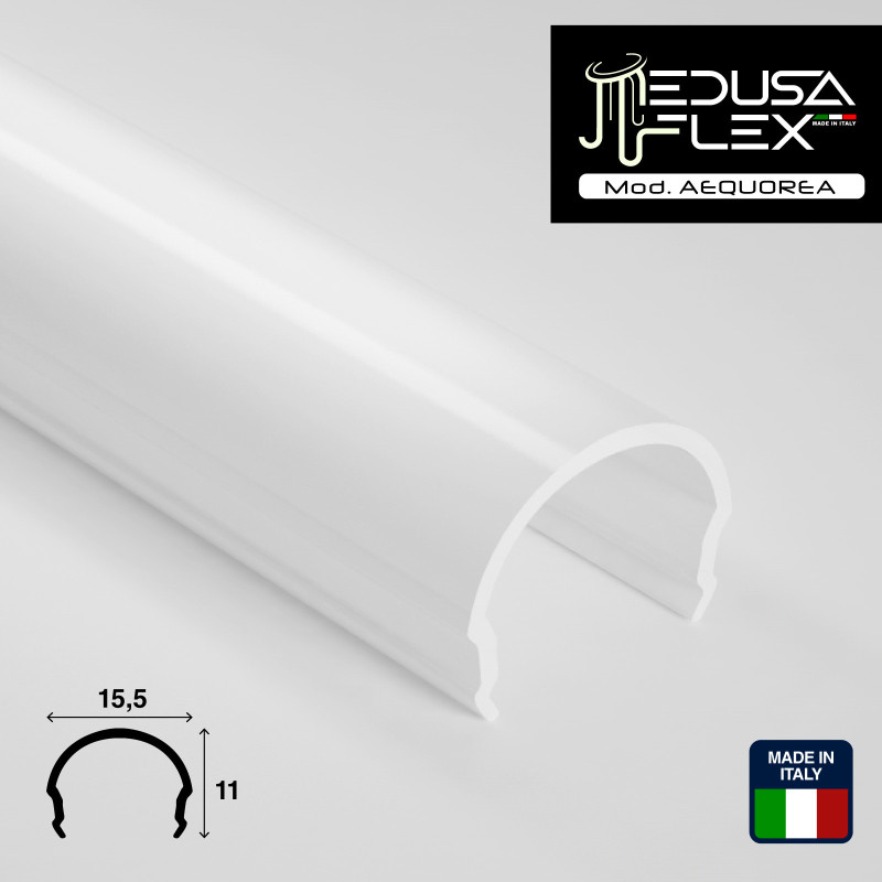 Medusaflex Aequorea Copertura Opaca per Profilo in Alluminio