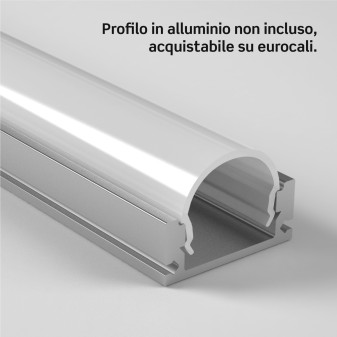 Medusaflex Aequorea Copertura Opaca per Profilo in Alluminio