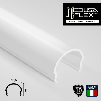 Medusaflex Aequorea Copertura Satinata per Profilo in Alluminio