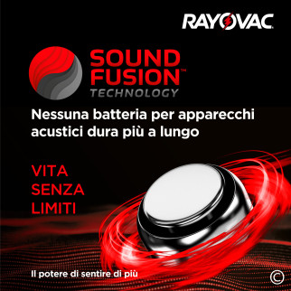 Rayovac Misura 312 800 Batterie per Apparecchi Acustici 100 blister 8 pile