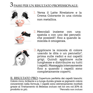 Franck Provost Tinta Capelli Riutilizzabile Colore 1.0 Nero Ebano
