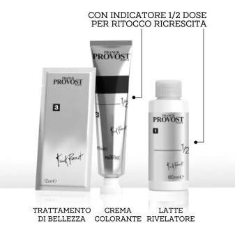 Franck Provost Tinta Capelli Riutilizzabile Colore 1.0 Nero Ebano
