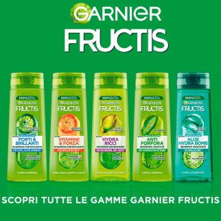 Garnier Fructis Anti Forfora Shampoo Citrus Detox Capelli Grassi 250ml