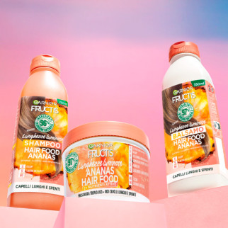 Hair Food Ananas Shampoo Lunghezze Luminose Garnier Fructis