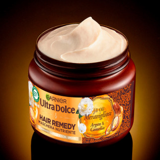 Garnier Ultra Dolce Hair Remedy Maschera Nutriente Argan e Camelia