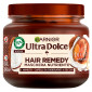 Garnier Ultra Dolce Hair Remedy Maschera Nutriente Cocco e Macadamia per Capelli da Disidratati a Secchi - Barattolo da 340ml