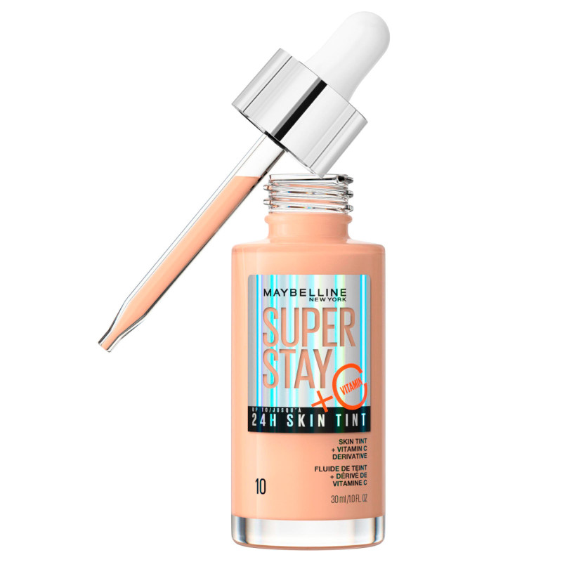 Superstay Skin Tint 24H Fondotinta in Siero Tonalità 10 Maybelline