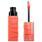 Maybelline New York SuperStay Vinyl Ink Rossetto Liquido Effetto Vinilico a Lunga Tenuta Colore 105 Golden
