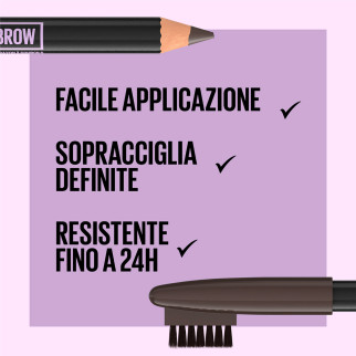 Express Brow Matita Sopracciglia 05 Deep Brown Maybelline New York
