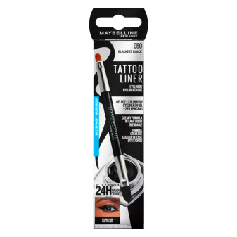 Maybelline New York Tattoo Liner Eyeliner Gel 950 Blackest Black