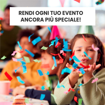25 Bicchieri in Carta Biodegradabile Fantasia Best Party da 200ml