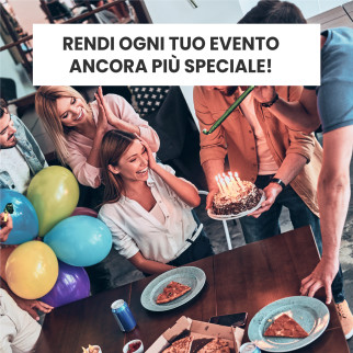 25 Bicchieri in Carta Biodegradabile Fantasia Happy Time da 200ml