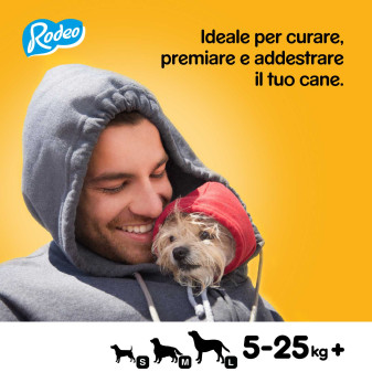 Pedigree Rodeo Snack Masticabile per Cani al Gusto Pollo 7 stick