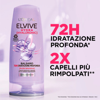 L'Orèal Paris Elvive Hydra Hyaluronic Balsamo Idratazione Capelli Disidratati