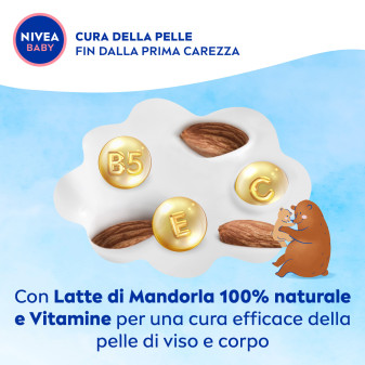 Crema Idratante Viso e Corpo 100 ml NIVEA Baby