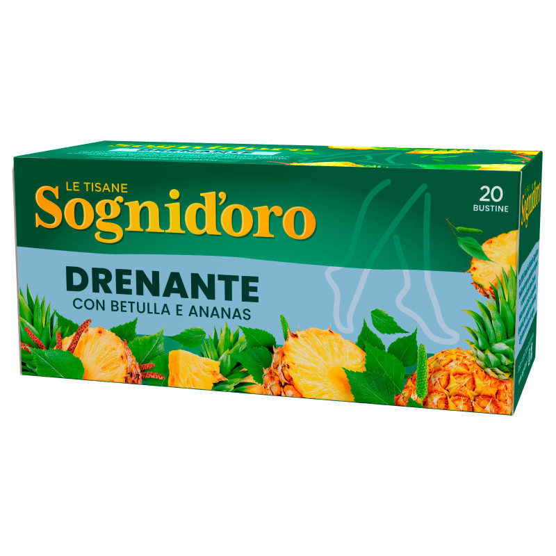 Sogni d'oro Tisana Drenante - Confezione da 20 filtri Star