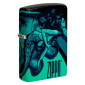 Zippo Premium Accendino a Benzina Ricaricabile ed Antivento con Fantasia Mermaid Design - mod. 48605