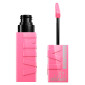 Maybelline New York SuperStay Vinyl Ink Rossetto Liquido Effetto Vinilico Tinta Labbra Colore 155 Upbeat - Flacone da 4,2ml