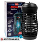 CFG ZanzaZap18 Lampada UV 18W 360° Cattura Insetti Notturni Fino a 600² da Interno ed Esterno IPX4 - mod. EZ001
