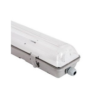 Life Plafoniera Singola Impermeabile per Tubi LED T8 da 150cm - mod.
