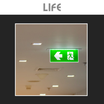 Life Lampada LED Uscita Emergenza SE+SA Self Test mod.39.LED0630