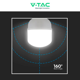 V-Tac VT-21050 Lampadina LED E27/E40 Hi-Power 50W Tubolare T140 SMD