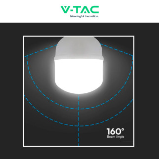 V-Tac VT-21050 Lampadina LED E27/E40 Hi-Power 50W Tubolare T140 SMD