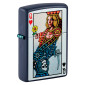 Zippo Accendino a Benzina Ricaricabile ed Antivento con Fantasia Queen Design - mod. 48723