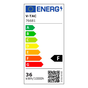 V-Tac VT-8630 Plafoniera LED Quadrata 36W IP44 Sensore di Movimento e Crepuscolare