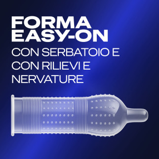 Preservativi Durex Intense con Nervature - Confezione 6 Profilattici