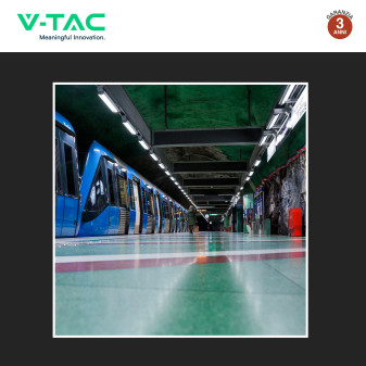 VT-8340 Tubo LED Prismatico Plafoniera SMD 40W 120cm V-Tac
