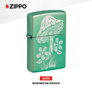 Accendino Zippo mod. 46178 Fantasia Mushroom Design