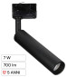 V-Tac VT-407 Faretto LED da Binario 7W Track Light COB Chip Samsung Colore Nero - SKU 21354