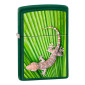 Zippo Accendino a Benzina Ricaricabile ed Antivento con Fantasia Gecko Design - mod. 22H009