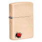 Zippo Accendino a Benzina Ricaricabile ed Antivento con Fantasia Ladybug - mod. 22A025