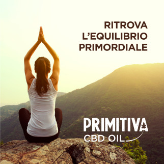 Primitiva Olio CBD 30% Estratto di Canapa Naturale Flacone da 10ml